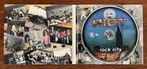 美品 Riot Rock City CD kiss Raven VIRGIN STEELE Iron Maiden ac/dc Saxon Judas Priest Ozzy Black Sabbath Metallica Dio loudness_画像4