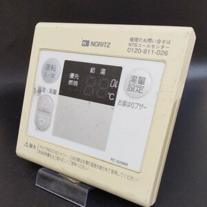 【即決】htw 827 ノーリツ NORITZ 給湯器台所リモコン 動確済 /返品不可 RC-6206M