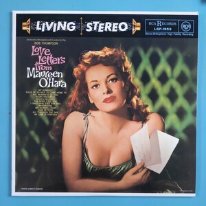 【美ジャケ/試聴済LP】モーリン・オハラ『LOVE LETTERS FROM MAUREEN O'HARA』ハリウッド・スター★ライナーはジョン・フォード★1993年盤