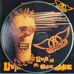 【UKピクチャー盤/試聴済12''】AEROSMITH『Livin' On The Edge』エアロスミス★1993年限定盤GFSTP35★シリアルナンバー620の画像3