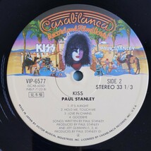 【プロモ・ポスター付/試聴済LP】ポール・スタンレー キッス『KISS PAUL STANLEY』帯付★VIP-6577_画像9