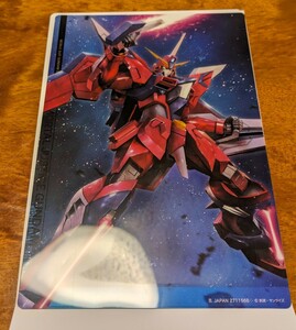 機動戦士ガンダム SEED FREEDOM クリアビジュアルポスター イモータルジャスティスガンダム