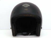 80【評価A】 Arai アライ 製 HARLEY DAVIDSON ハーレーダビッドソン ヘルメット 98322-14VA 1002L サイズ XL 60～61cm マット 黒ブラック_画像2