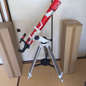  Vixen VixenporutaII-A80Mf Ultra Seven [ heaven body telescope build-to-order manufacturing ] several times use beautiful goods . box set tripod .. pcs 