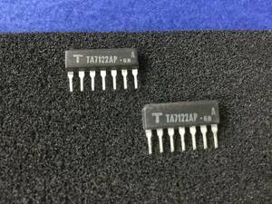 TA7122AP 【即決即送】東芝デュアルプリアンプ IC JC120 L-309 FQ-5000 L-507 DP-75V TC-152SD [270PbK/259728M] Toshiba Pre-Amp. IC 2個