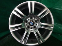 BMW純正Mスポーツ 3シリーズ E90●17×8J+34 8.5J+37 5H PCD120 中古ホイール4本●や48_画像4