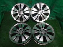 トヨタ純正10アルファード●17×7J +45 5H PCD114.3 中古ホイール4本●ユ4_画像1