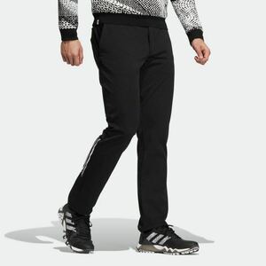  Adidas adidas мужской Golf длинные брюки EX STRETCH ACTIVEs Lee полоса s брюки HG1734 ( черный ) размер 73