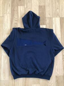 DESCENDANT CACHALOT HOODY サイズ2 ディセンダント　カシャロ　フーディ　パーカー　ネイビー　navyプルオーバー スウェットパーカー