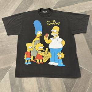 The Simpsons Simpson シンプソンズ プリントTシャツ/USED/古着/XL