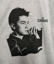 【新品同様】OLD CLUB HOUSE Tシャツ Sサイズ相当 ジョンローン オールドクラブハウス ウイスキー　グレー SUNTORY_画像3