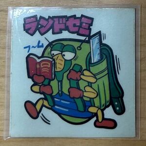 【同梱可能】即決！ロッテ ビックリマン 新まじゃりんこシール No.38 ランドセミ 中古品 1982年 当時物 入手困難