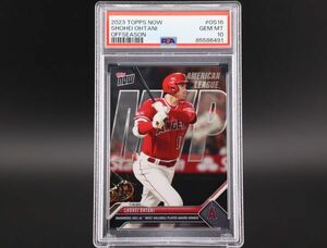 【PSA10 GEM MINT】大谷翔平 2023 Topps Now #OS16 Offseason American League AL MVP