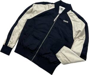 G-STAR RAW ☆ 癖のないデザイン◎ スカジャン ナイロンジャケット ブルゾン ネイビー XS スタイリッシュ アメカジ ジースターロウ■M208