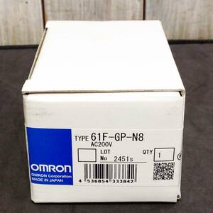 ●【AH-04574】未使用品 OMRON オムロン フロートなしスイッチ（コンパクト・プラグインタイプ） 61F-GP-N8 【レターパックプラス可】