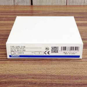 ●【AH-04558】未使用品 OMRON オムロン ヒータ用ソリッドステートリレー G3PE-215B DC12-24V 【レターパックプラス・送料520円可】