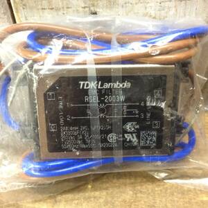 ●【AH-04729】未使用品 TDK-Lambda 電源ライン用EMCフィルタ RSEL-2003W【レターパックプラス・送料全国一律520円可】