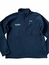 ★★★2012年製 patagonia パタゴニア ベターセーター PO ハーフジップ 25521 FA12 サイズM BLK黒ブラック booz&co★★★_画像1