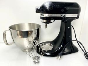 DP-021507 未使用品　搬運傷あり　KitchenAid キッチンエイド スタンドミキサー アルチザン 5Qt (約4.8L) KSM150PS0B 60Hz