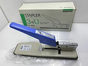 C3DP 未使保管品　KOKUYO コクヨ　SL-M36　ステープラー3号・3号U針対応　100pcs装填式(卓上大型)　ホッチキス　6ｍｍ　10ｍｍ足用　保管品