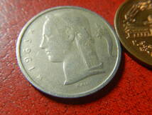外国・ベルギー／５フラン白銅貨（1963年・BELGIQUE）　24020702_画像3