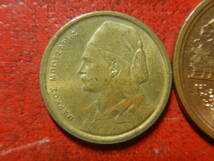外国・ギリシャ／５０ラプタ・ニッケル黄銅貨：マルコス・ボタリス（1978年）　240216_画像1