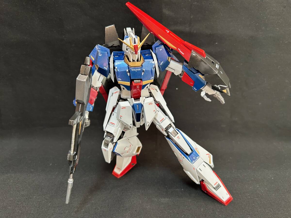 Completed, fully painted MG Master Grade Z Gundam Zeta Gundam Ver.Ka 1/100 Mobile Suit Gundam, character, Gundam, Mobile Suit Gundam