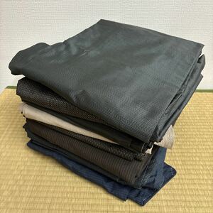 男物　着物　男性用　まとめて　10品　リメイク 材料 ハンドメイド 生地　着付け練習　F134