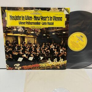 独DG LP ロリン・マゼール ニュー・イヤー・コンサート 1981 デジタル録音 LORIN MAAZEL New Year's In Vienna ウィーン・フィル