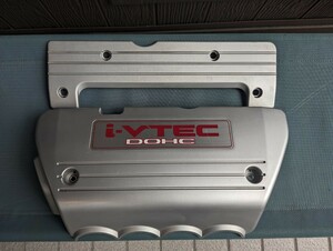 タペットカバー HONDA 【希少】アコード CL7 K20A エンジン カバー 2個 セット ホンダ 純正 中古 i-VTEC DOHC インマニ 