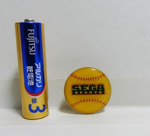 セガスポーツ ベースボールロゴ　ピンバッジ■SEGA SPORTS baseball LOGO pin badge PINS■非売品