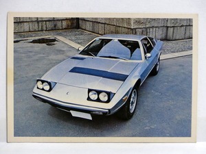 [ Maserati * cam sin] supercar card # Showa Retro that time thing 