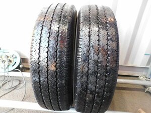 【ス382】V-STEEL R1B 265▼205/70R17.5 115/113▼2本売切り