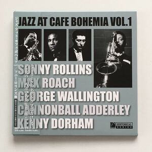 送料無料 評価1000達成記念 見開き紙ジャケジャズCD Sonny Rollins etc. “Live At Cafe Bohemia Vol.1” 1CD Marshmallow日本限定盤帯付き