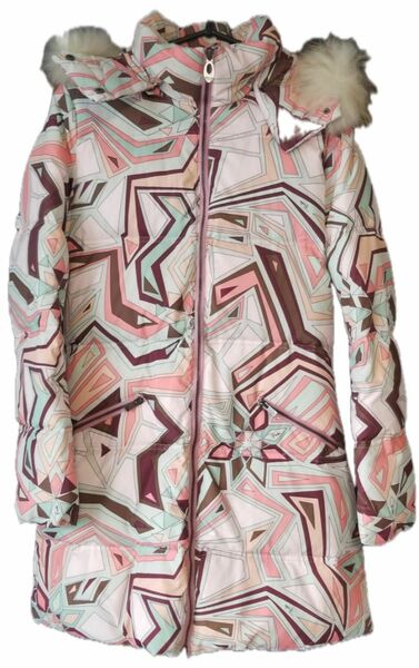 EMILIO PUCCI(エミリオプッチ)・ダウンジャケット、ロング、希少カラー、美品、レア商品