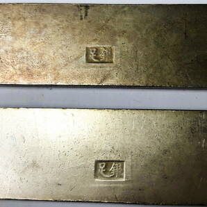 文鎮 紙押え 純銀 足銀 刻印あり 総重量 290g 銀製 シルバー - ka-1の画像6
