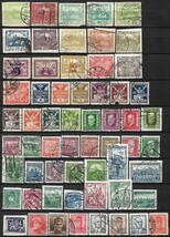 チェコスロバキア 最初切手 ~ 通常.記念 使用済み 切手 - 416枚 (重複なし)-P-525_画像1