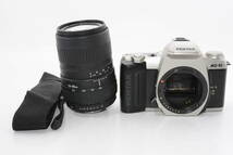 【外観特上級】PENTAX MZ-10 フィルムカメラ　100-300mm レンズ　#m7310_画像10