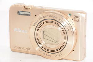 【外観特上級】Nikon デジタルカメラ COOLPIX S7000 1605万画素 ゴールド S7000GL　#a12088