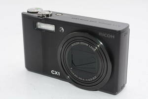 【外観特上級】RICOH デジタルカメラ CX1 ブラック CX1BK　#a12121