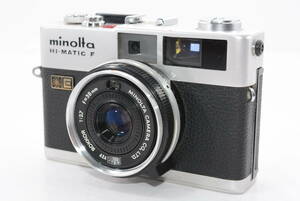 【外観特上級】ミノルタ/minolta HI-MATIC F 38mm　#u0888