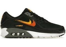 NIKE ナイキ AIRMAX 90 黒黄 26cm FJ4229-001 24-0204-1-8_画像4