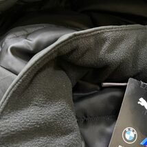 PUMA プーマ BMW コラボ フリース ジャケット 黒 L 531135-01 23-0121-5-3_画像3