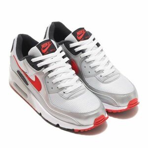 NIKE ナイキ AIRMAX 90 シルバー 30cm DX4233-001 24-0205-13-17