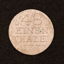 KM#327/ドイツ プロイセン王国　1/48ターラービロン貨（1777）[3620]コイン_画像1