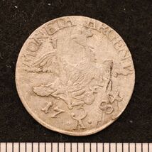 KM#337/ドイツ プロイセン王国　3 Groscher 銀貨（1784）[3635]コイン_画像2