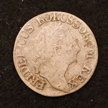 KM#337/ドイツ プロイセン王国　3 Groscher 銀貨（1784）[3635]コイン_画像1