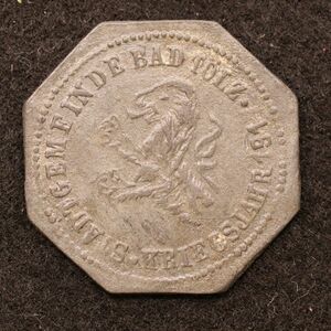 【金属製ノートゲルド】ドイツ 1910-20年台 緊急コイン【6】[E3456]　　