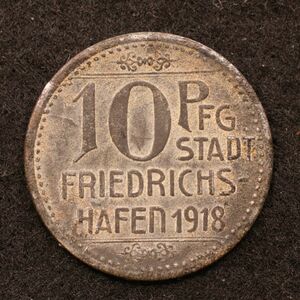 【金属製ノートゲルド】ドイツ 1910-20年台 緊急コイン【12】[E3462]　　