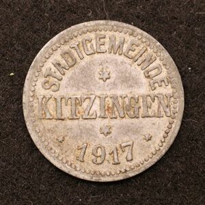 【金属製ノートゲルド】ドイツ 1910-20年台 緊急コイン【22】[E3472]　　